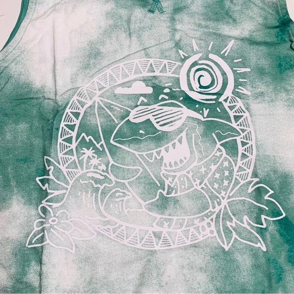 CAT & Jack Boys Tie-Dye Beach Shark Tank Top - Picture 5 of 6